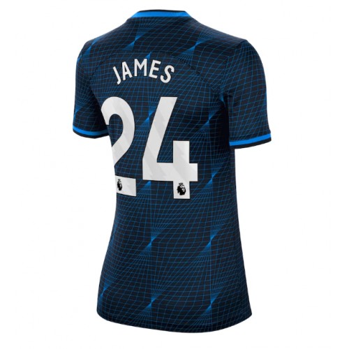 Ženski Nogometni dresi Chelsea Reece James #24 Gostujoči 2023-24 Kratek Rokav